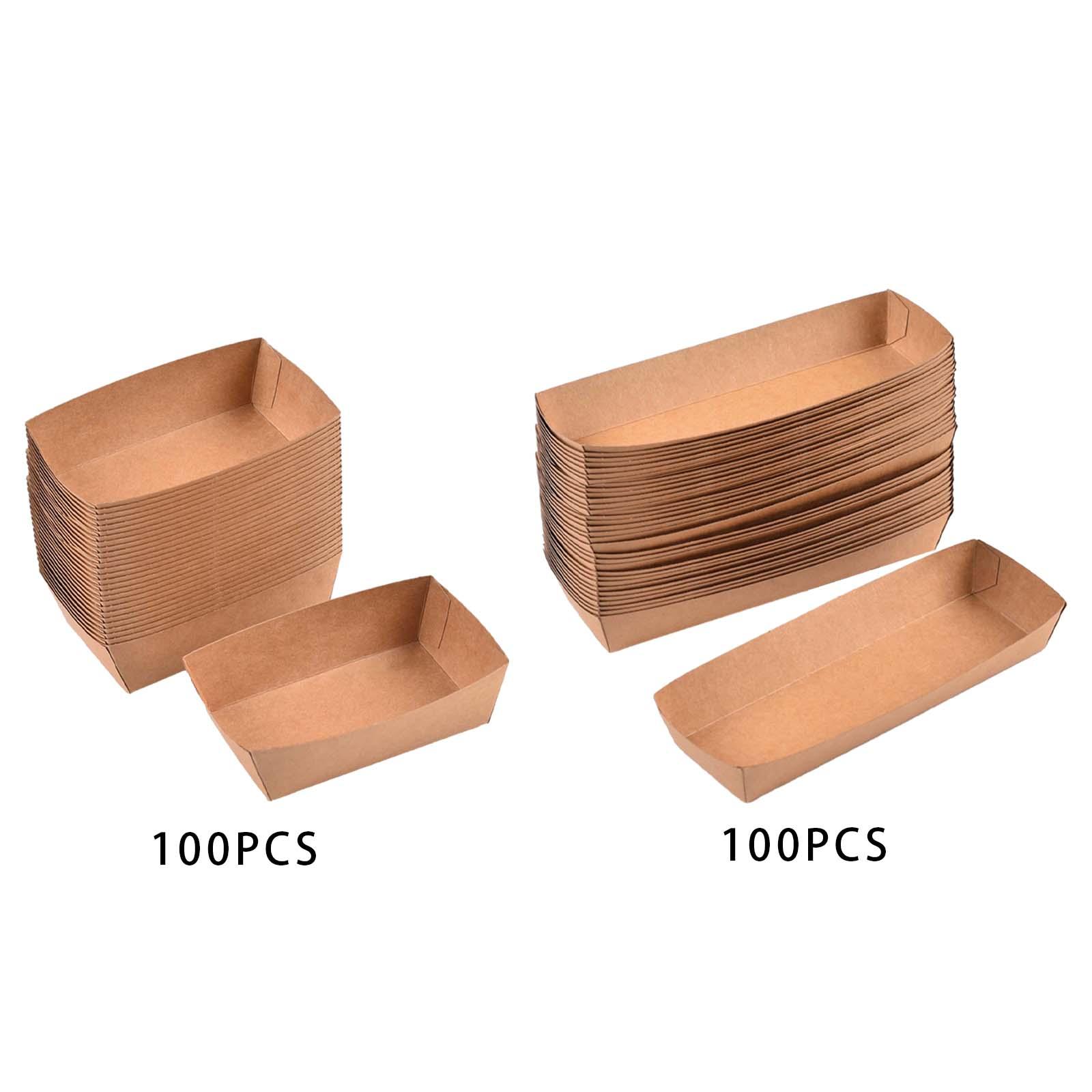 Food Storage For Dog - 100 Buah Wadah Perahu Penyajian Makanan