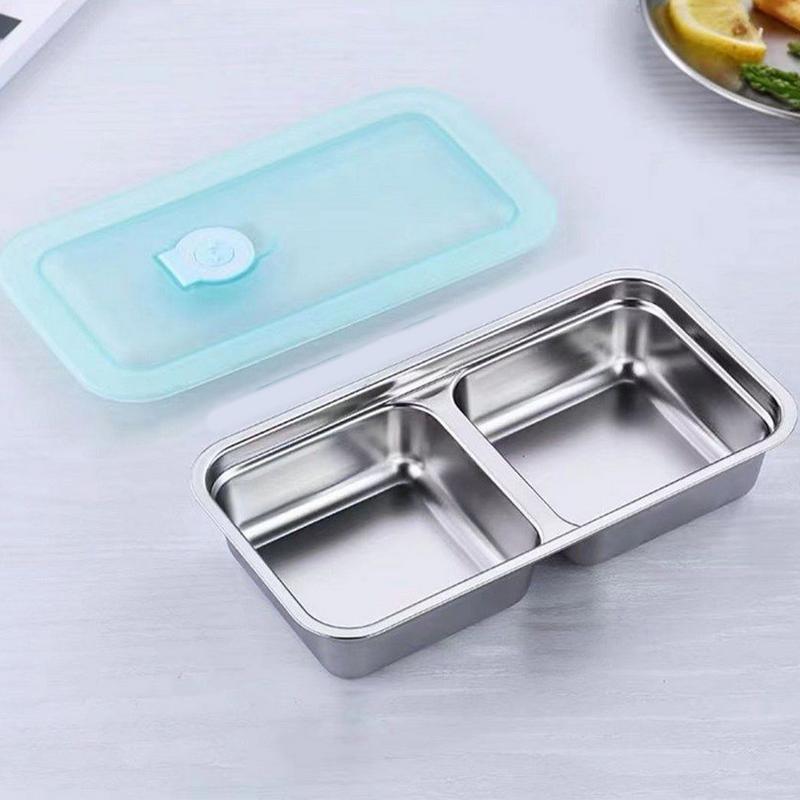 Food Storage Safe - 304 Kotak Bento Makan Siang Baja