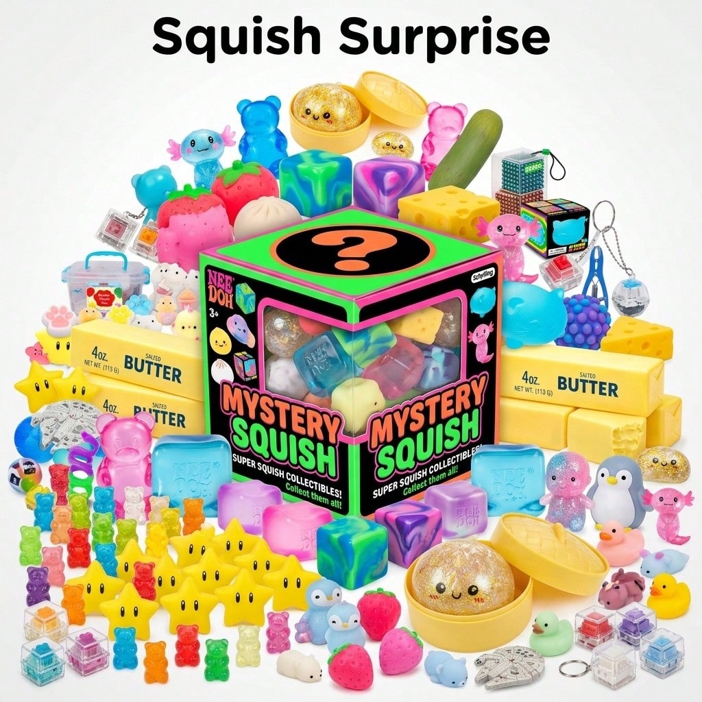 Food Storage Lock Box - Kotak Kejutan - Mainan Squishy Slow