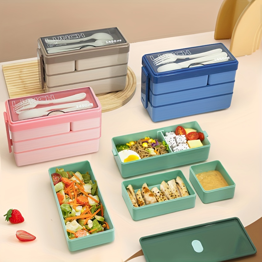 Food Storage Box Large - Kotak makan siang Bento 1450ML kapasitas