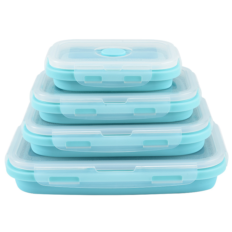 Food Storage Safe - Wadah Penyimpanan Makanan Silikon Lipat Dengan