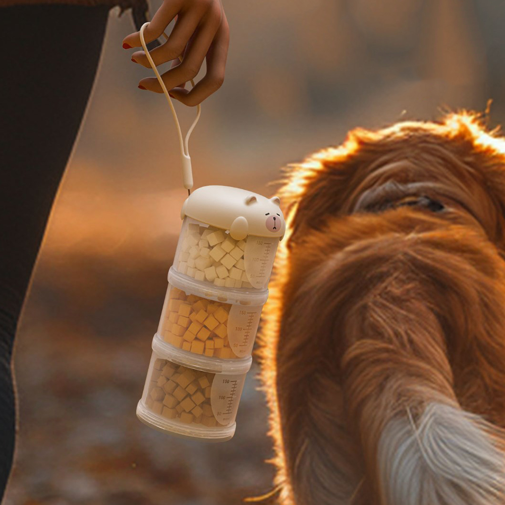 Food Storage For Dog - Airtight Outdoor Dog Treat Jar Multi