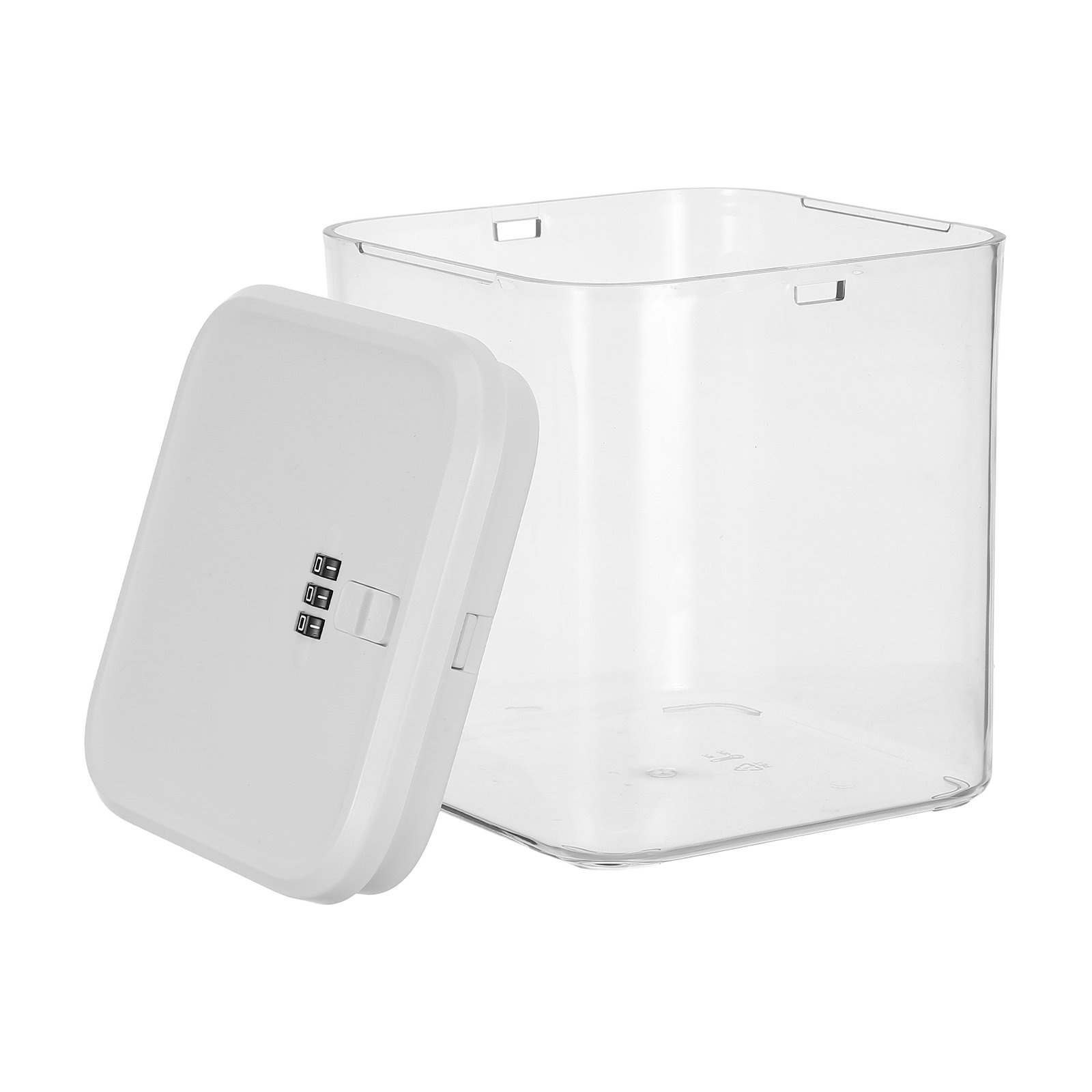 Food Storage Lock Box - Kotak Penyimpanan Kulkas Transparan dengan Kunci
