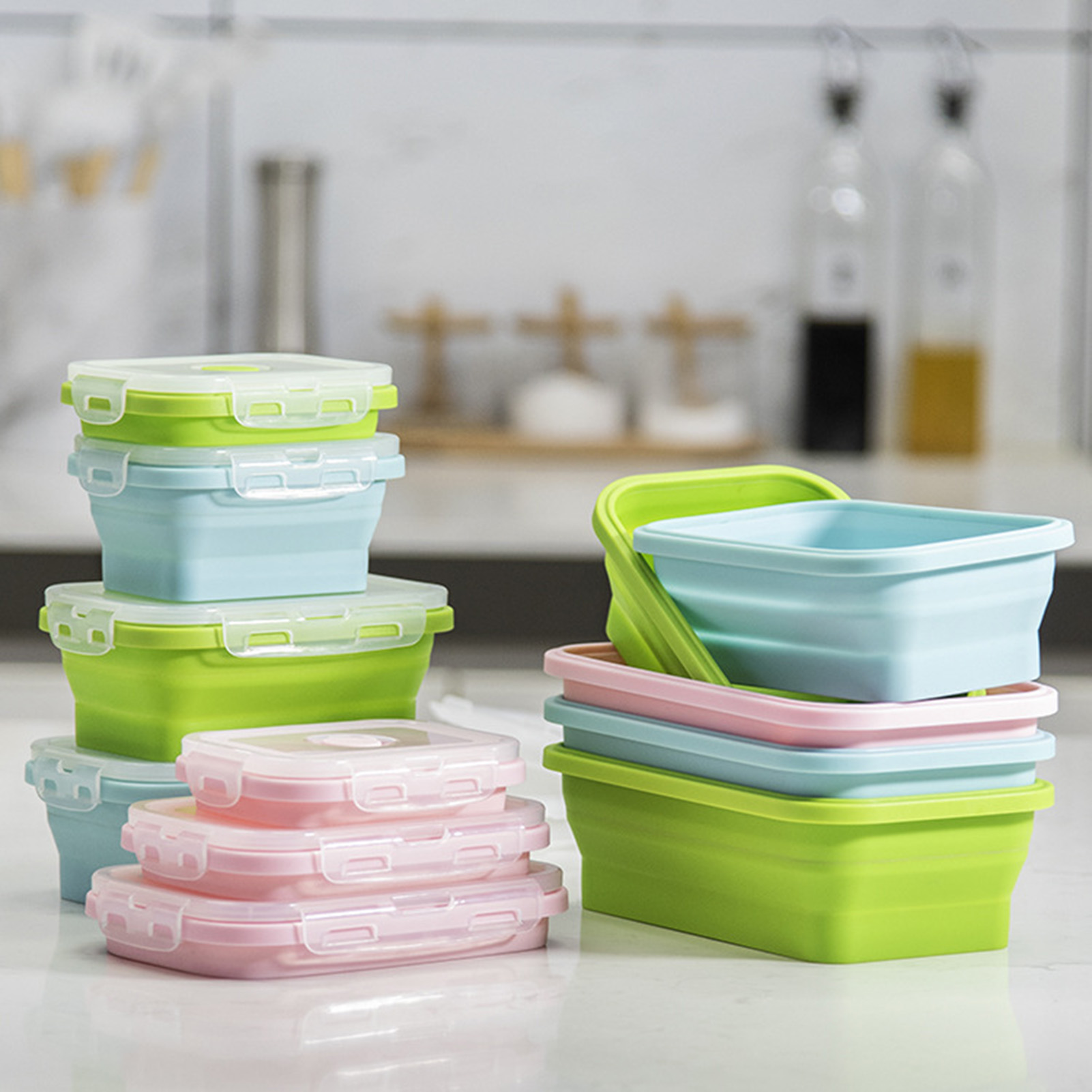 Food Storage Safe - Kotak Makan Siang Silikon Food Grade,
