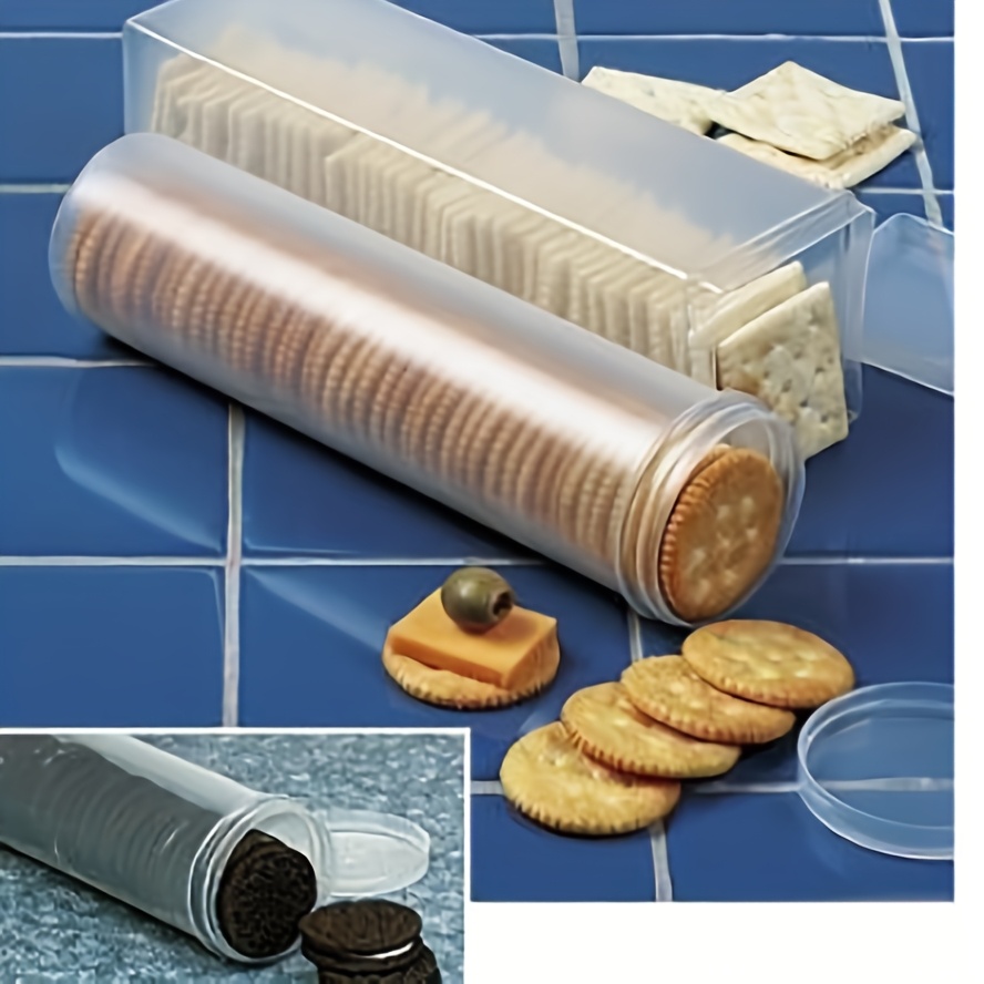 Food Storage Design - Wadah Penyimpanan Makanan Persegi Panjang Transparan