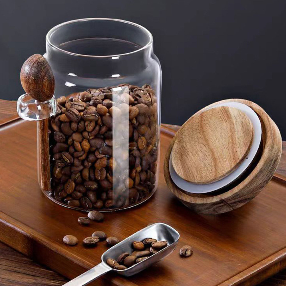 Food Storage Plastic Containers With Lids - Stoples Penyimpanan Makanan Kaca Transparan dengan