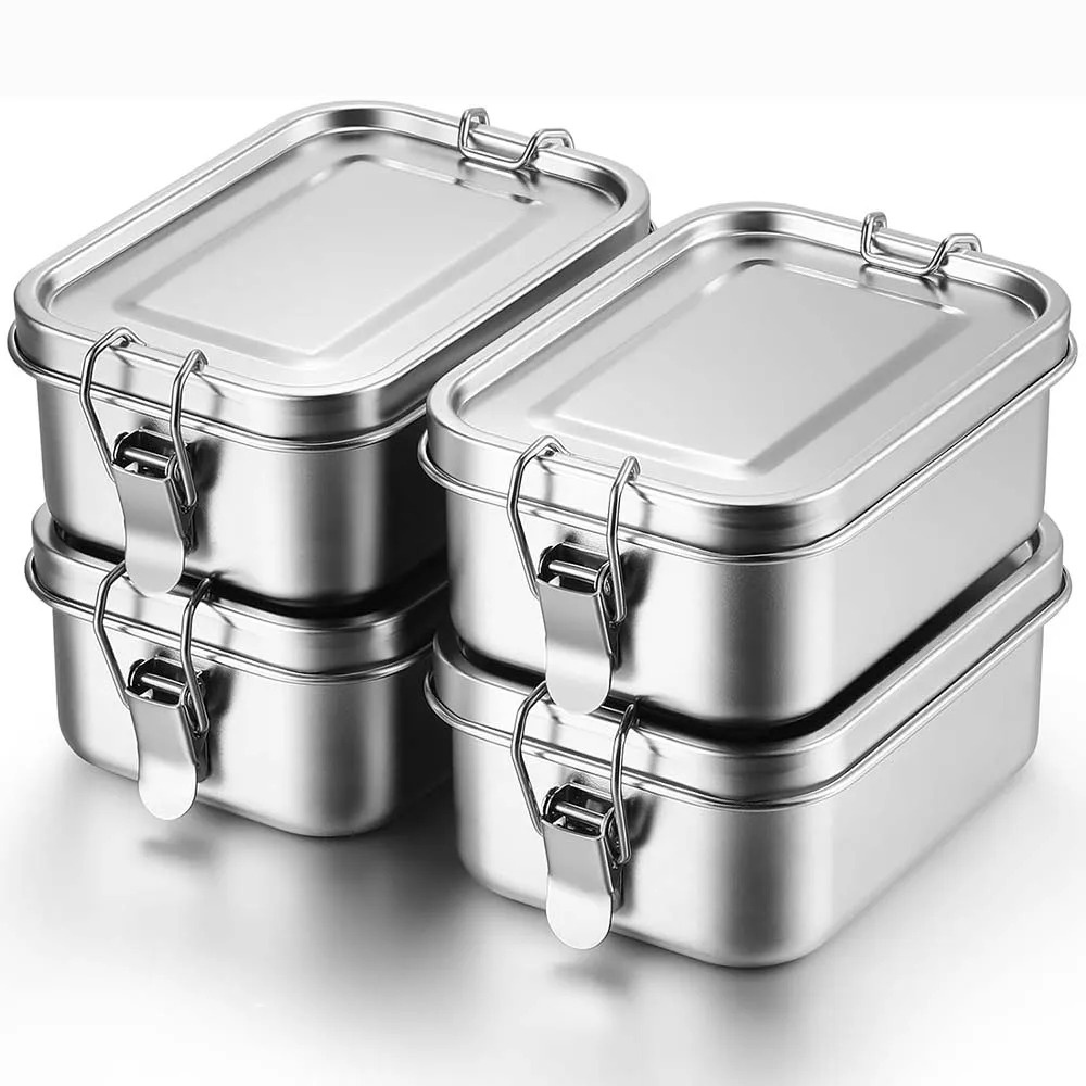 Food Storage Lock Box - Kotak Bento Baja Tahan Karat Kotak