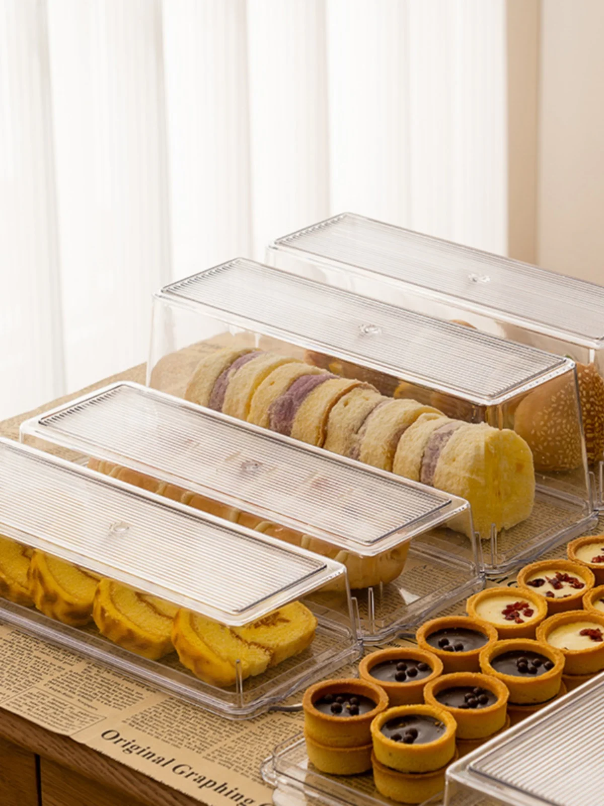 Kotak Penyimpanan Kue Gulung K - Food Storage Refrigerator ulasan dan harga