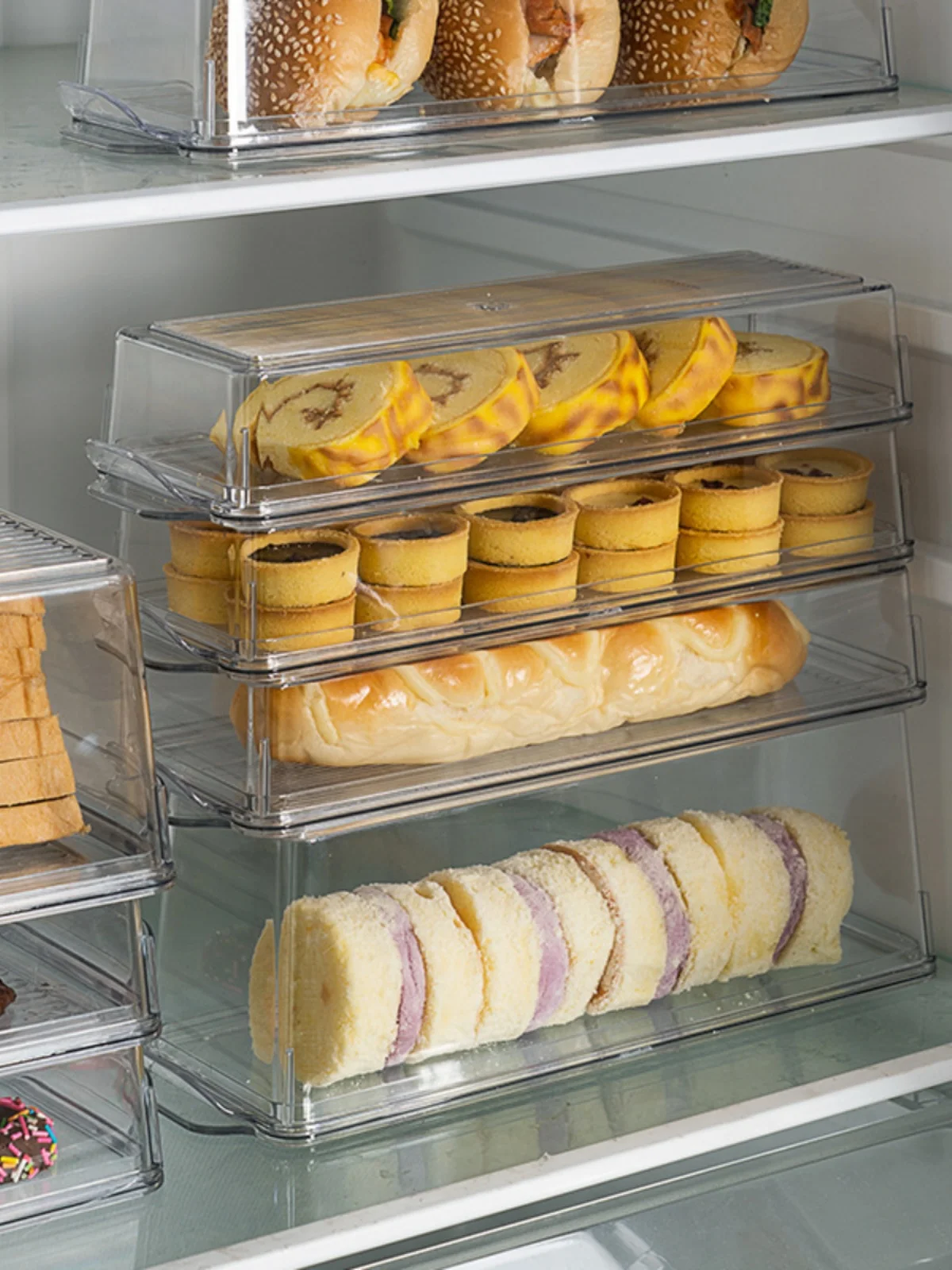 Kotak Penyimpanan Kue Gulung K - Food Storage Refrigerator ulasan dan harga