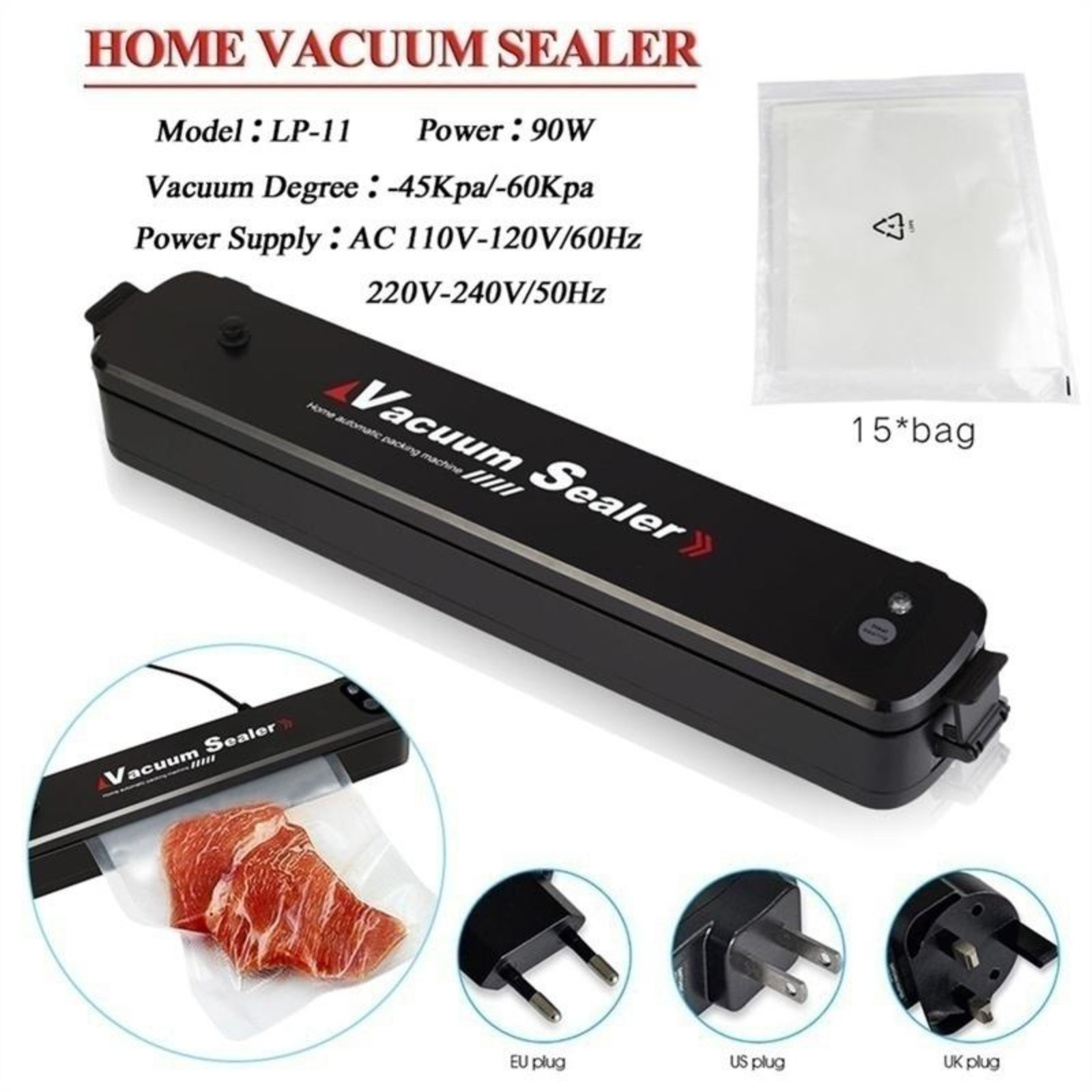 Mesin Penyegel Vakum Otomatis  - Food Storage Machine ulasan dan harga