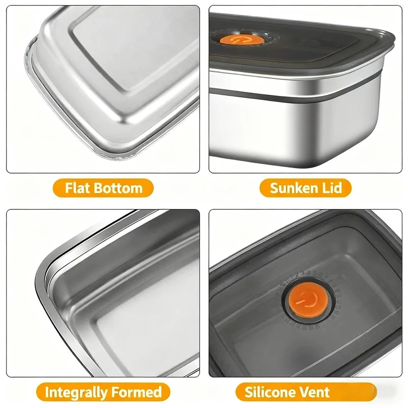 Kotak Bento Kedap Udara Berbah - Food Storage Box Large ulasan dan harga