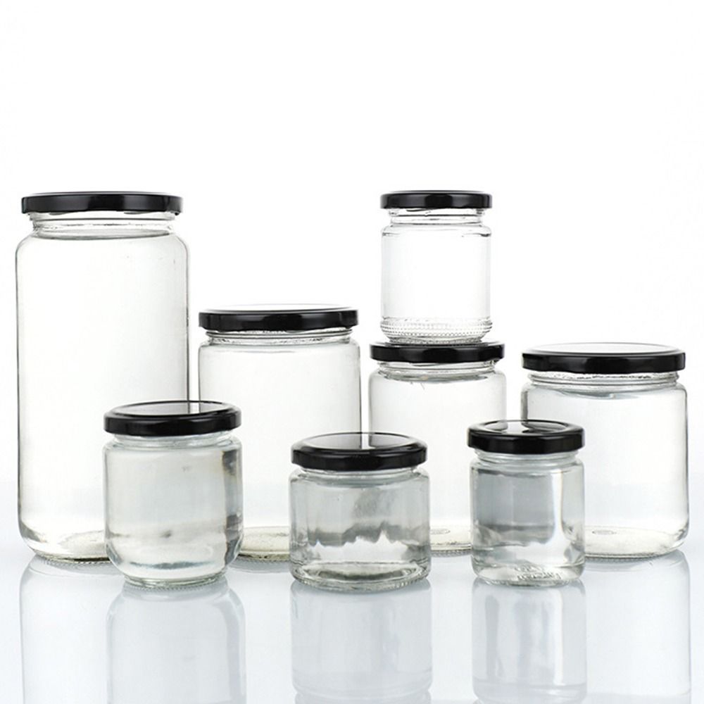 1 buah dengan tutup kedap udar - Food Storage Glass Round ulasan dan harga