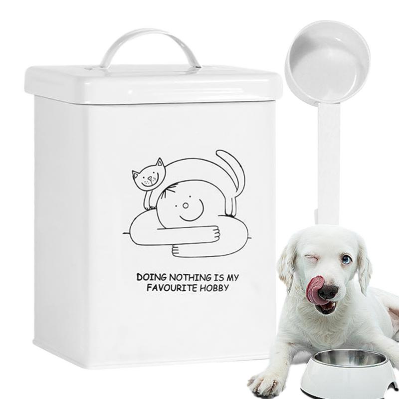 Wadah penyimpanan makanan anji - Food Storage For Dog ulasan dan harga