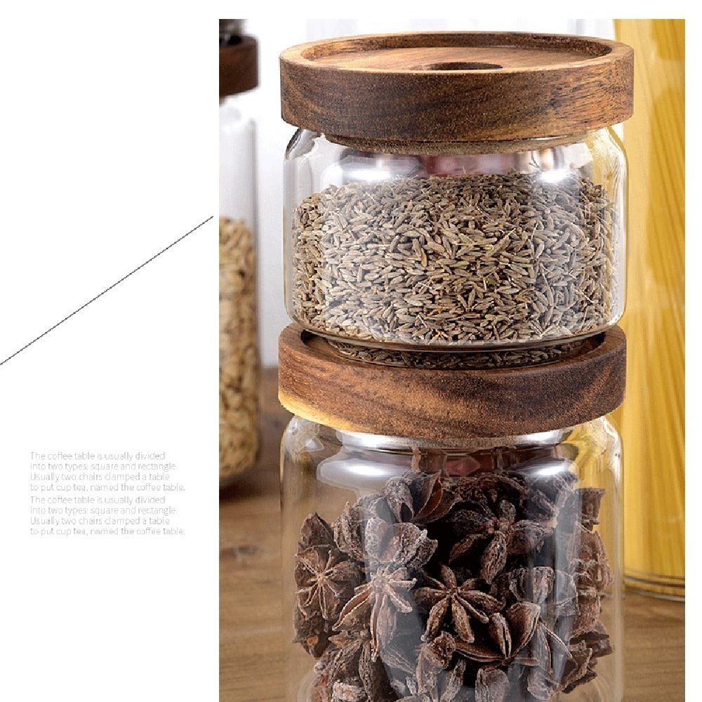 Stoples Kaca Serbaguna dengan  - Food Storage Glass Round ulasan dan harga