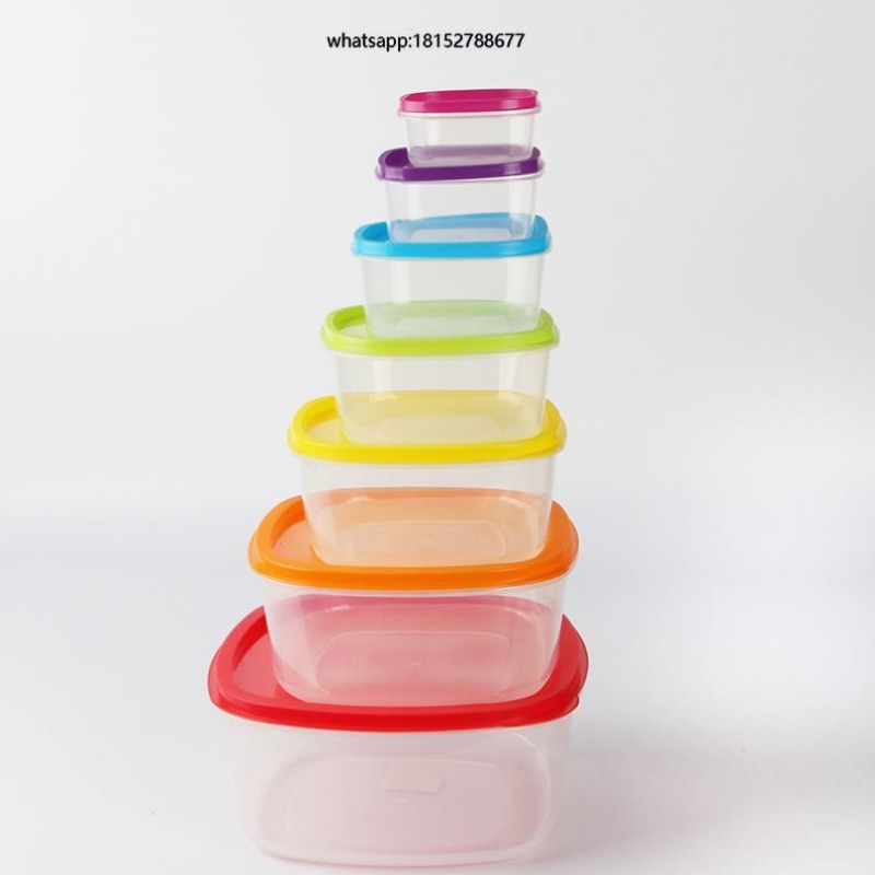 Rainbow 7pcs Wadah Makanan Pla - Food Storage Usa ulasan dan harga