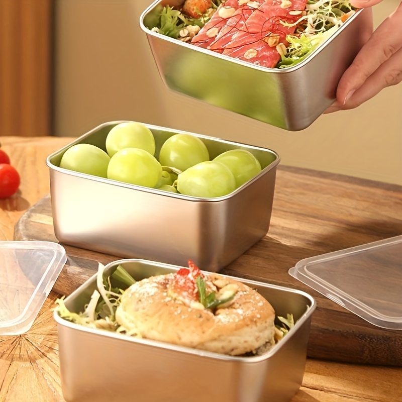 3/6Pcs Wadah Penyimpanan Makan - Food Storage Containers With Lids ulasan dan harga