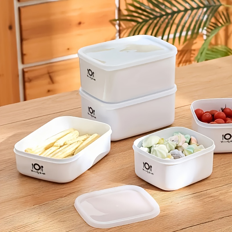 Kotak Makan Bento Plastik Pers - Food Storage Plastic Containers With Lids ulasan dan harga