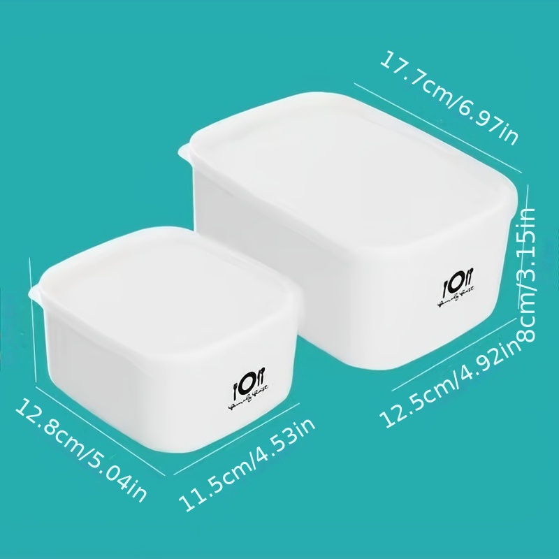 Kotak Makan Bento Plastik Pers - Food Storage Plastic Containers With Lids ulasan dan harga