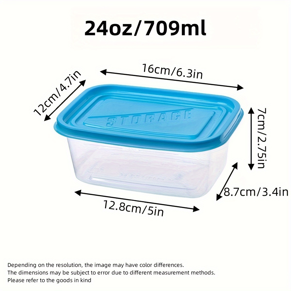 Satu Set 6 Wadah Penyimpanan M - Food Storage Plastic Containers With Lids ulasan dan harga