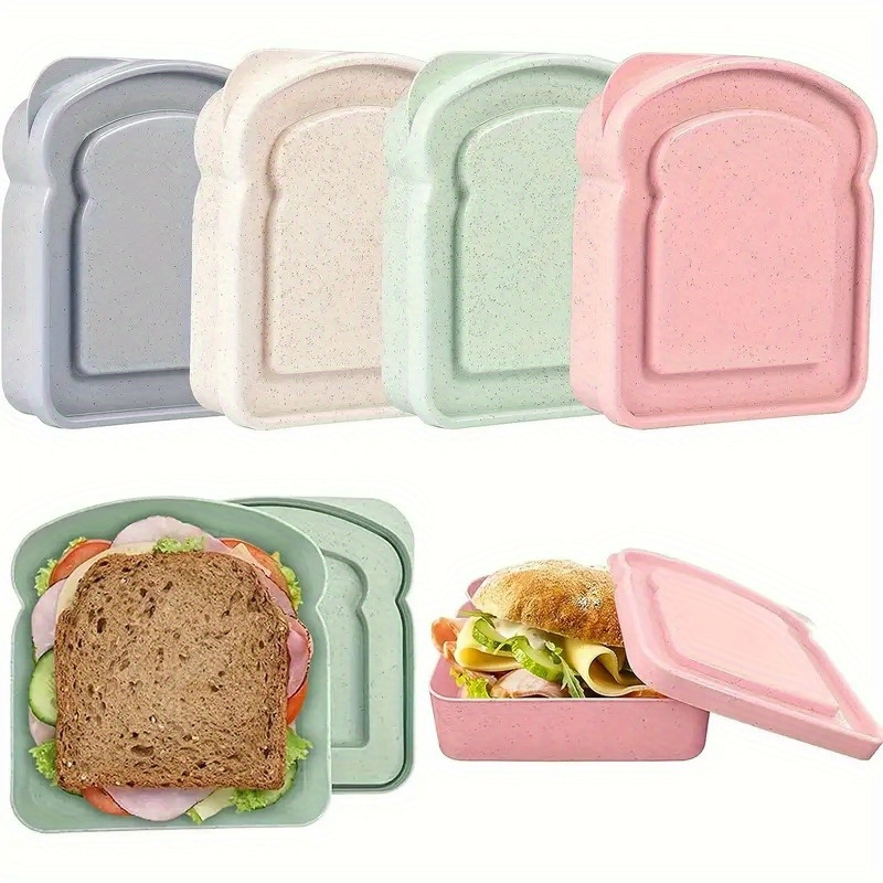 1 Buah Kotak Bento, Wadah Sand - Food Storage Plastic Containers With Lids ulasan dan harga