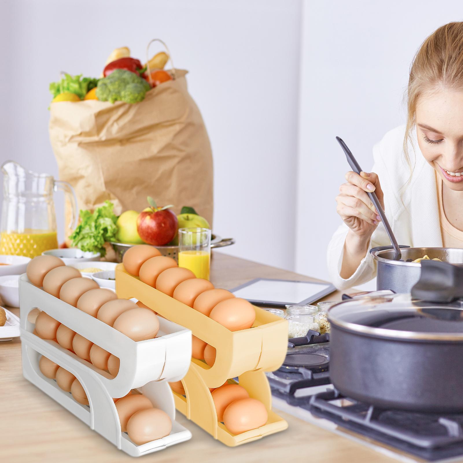 Rak Penggulung Telur Otomatis, - Food Storage Box Large ulasan dan harga