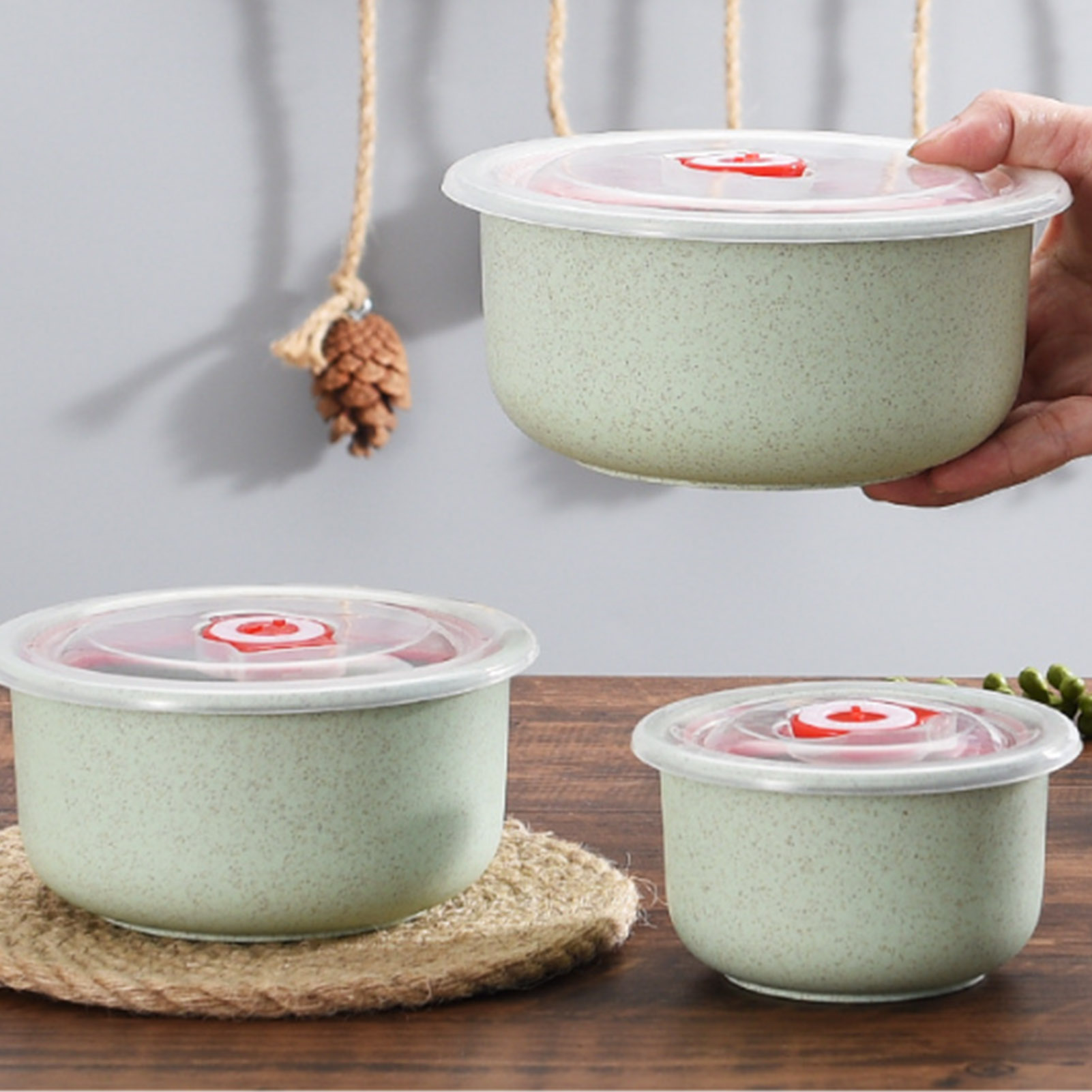 3 Buah Wadah Penyimpanan Makan - Food Storage Without Plastic ulasan dan harga
