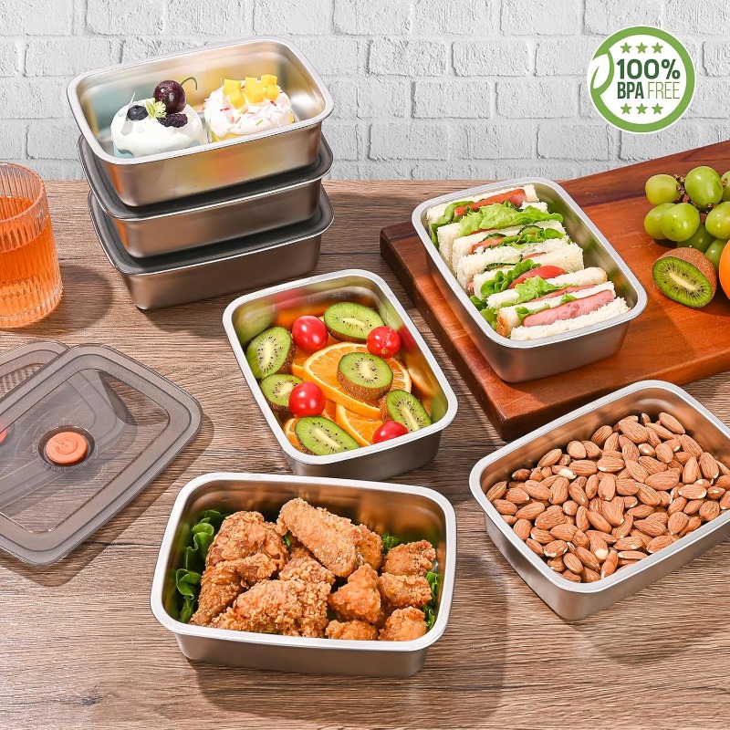 Kotak Bento Stainless Steel Ka - Food Storage Box Large ulasan dan harga