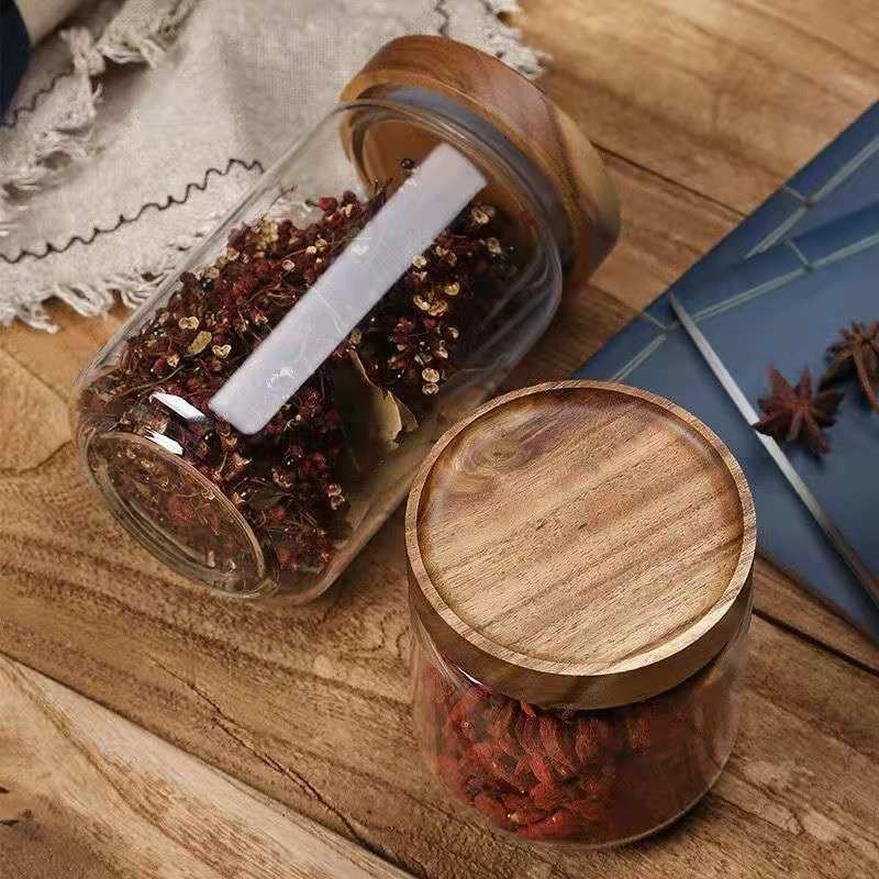 Stoples Tabung Kaca Bulat Penu - Food Storage Glass Round ulasan dan harga