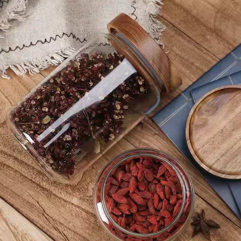 Stoples Tabung Kaca Bulat Penu - Food Storage Glass Round ulasan dan harga
