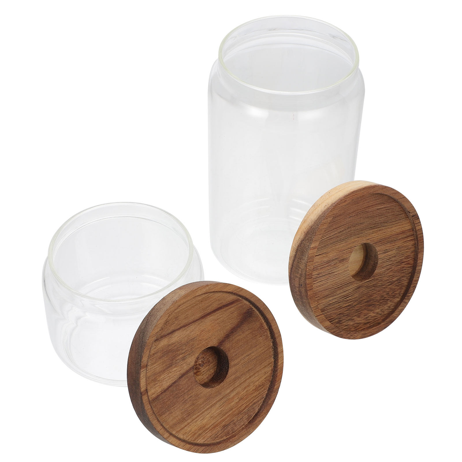Set 2 Toples Kaca Kedap Udara  - Food Storage Glass Jar ulasan dan harga