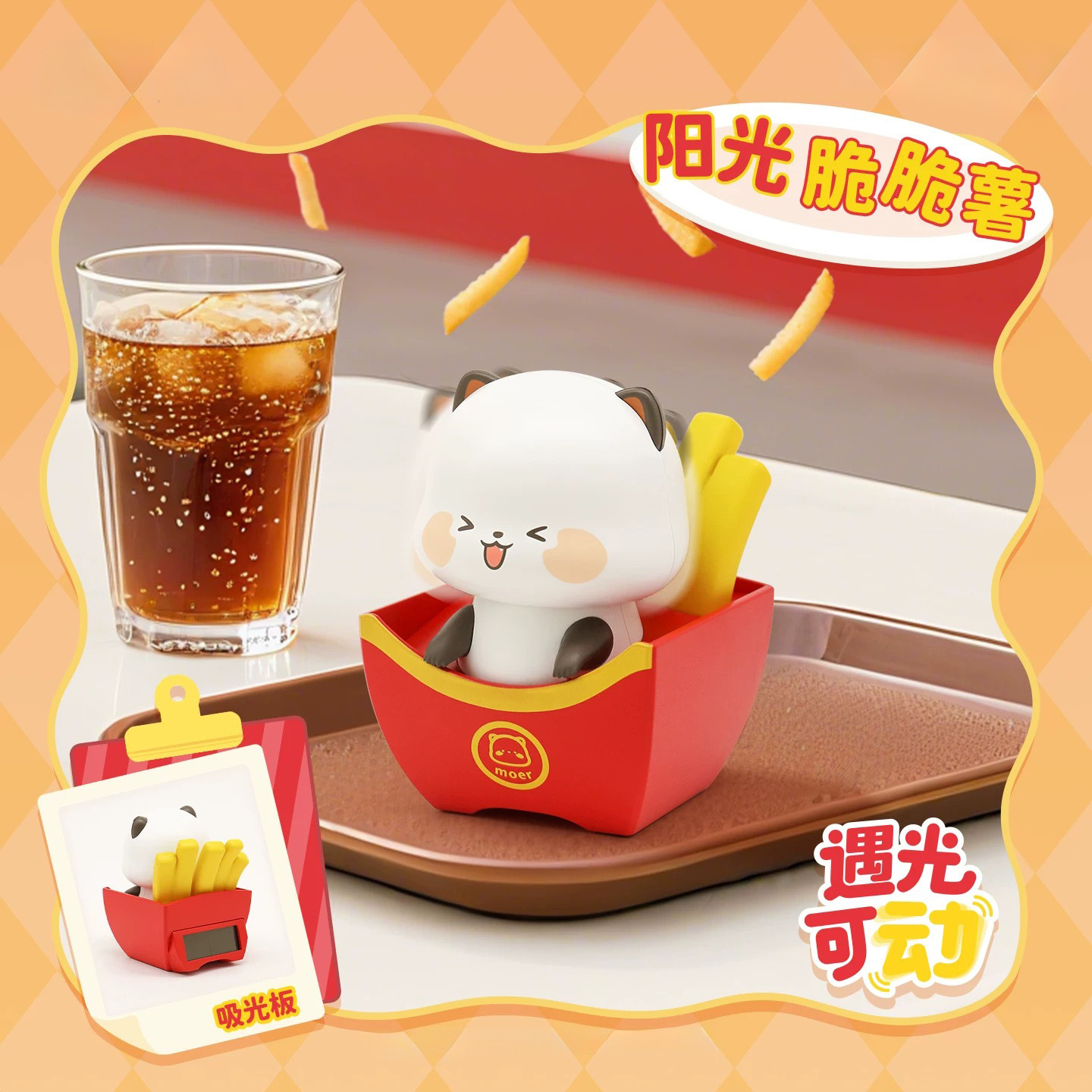 Ornamen Meja Kartun Panda Moer - Food Storage Lock Box ulasan dan harga