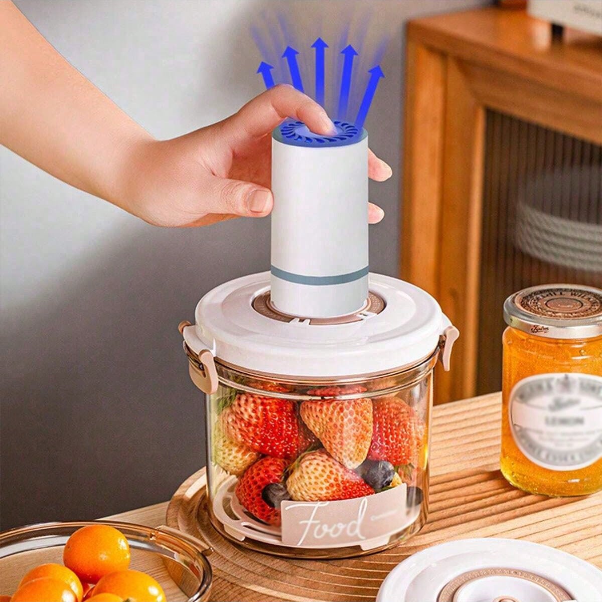 1 Wadah Vakum Kedap Udara untu - Food Storage Refrigerator ulasan dan harga