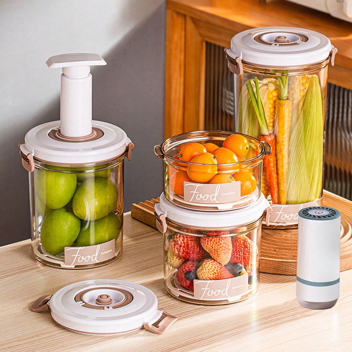1 Wadah Vakum Kedap Udara untu - Food Storage Refrigerator ulasan dan harga