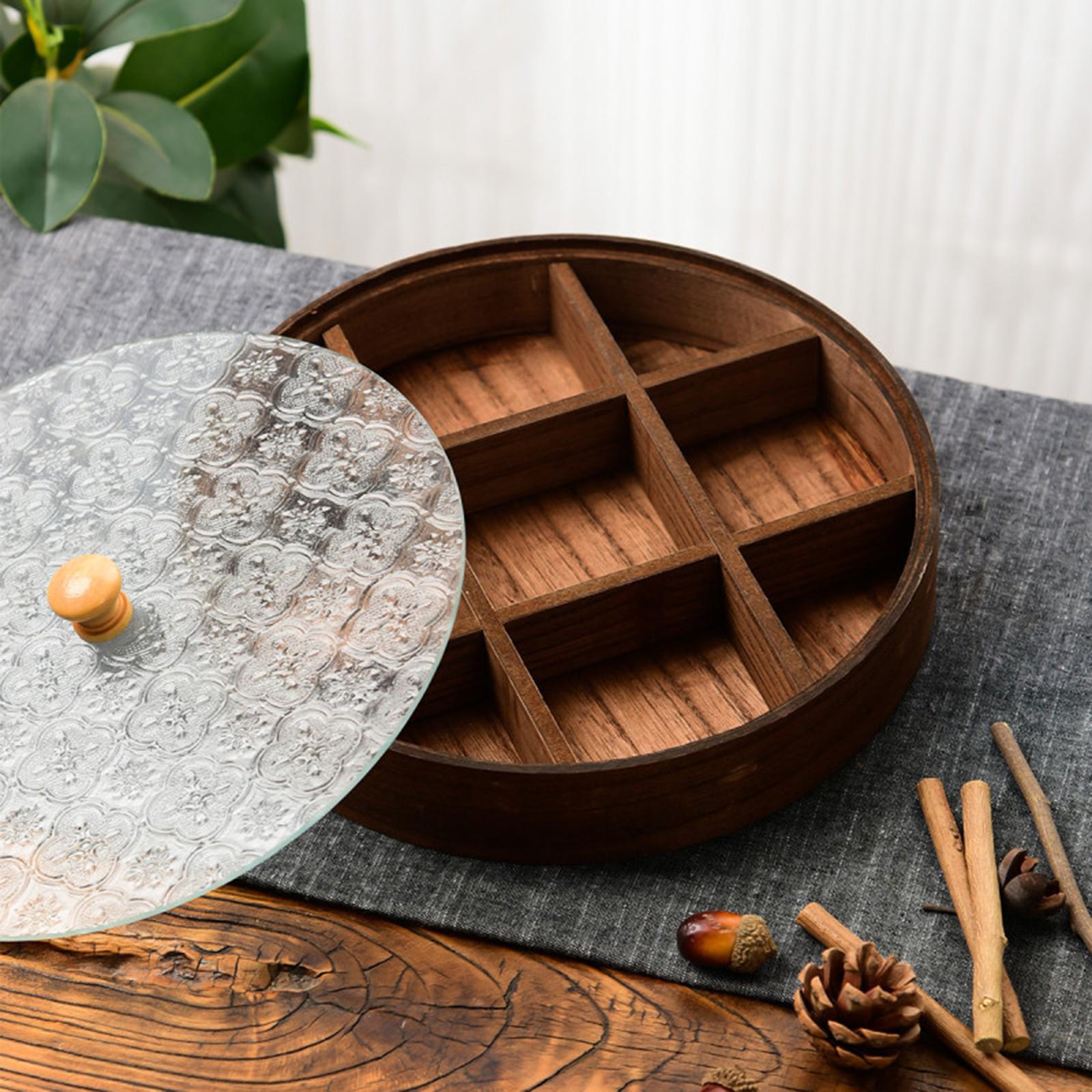 Nampan Sajian Terbagi dengan K - Food Storage Glass Round ulasan dan harga