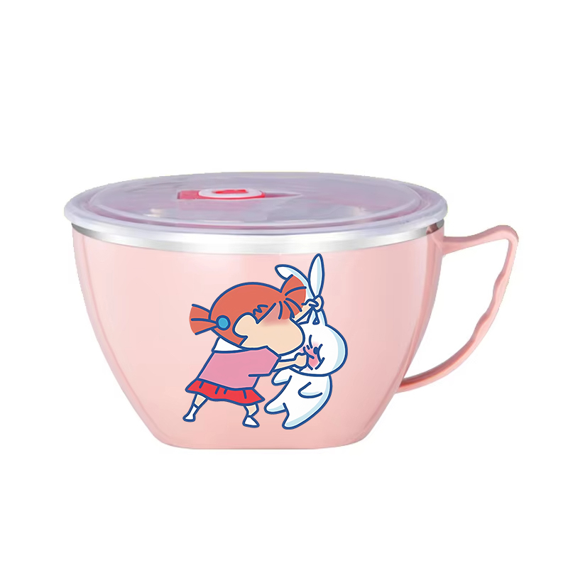 Mangkuk Mie Crayon Shin-chan M - Food Storage Design ulasan dan harga