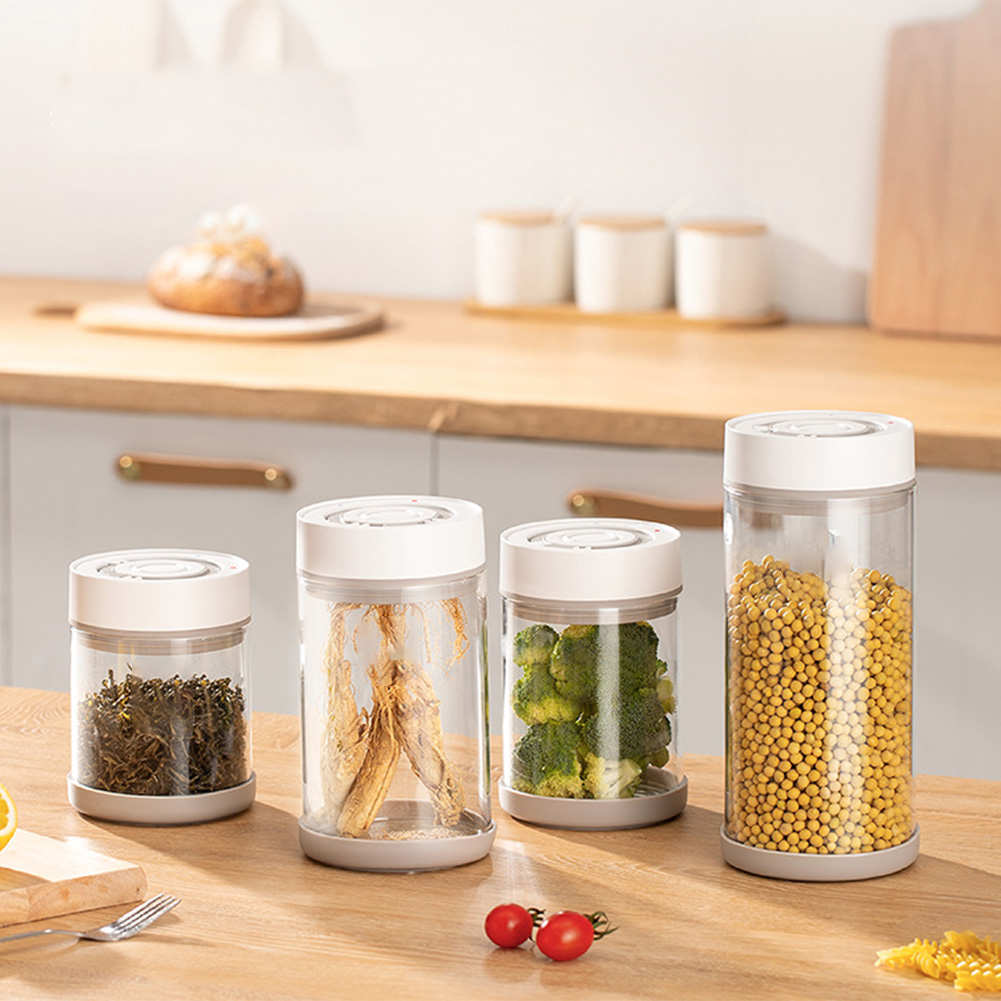 Kitchen Moisture-proof Glass C - Food Storage Design ulasan dan harga