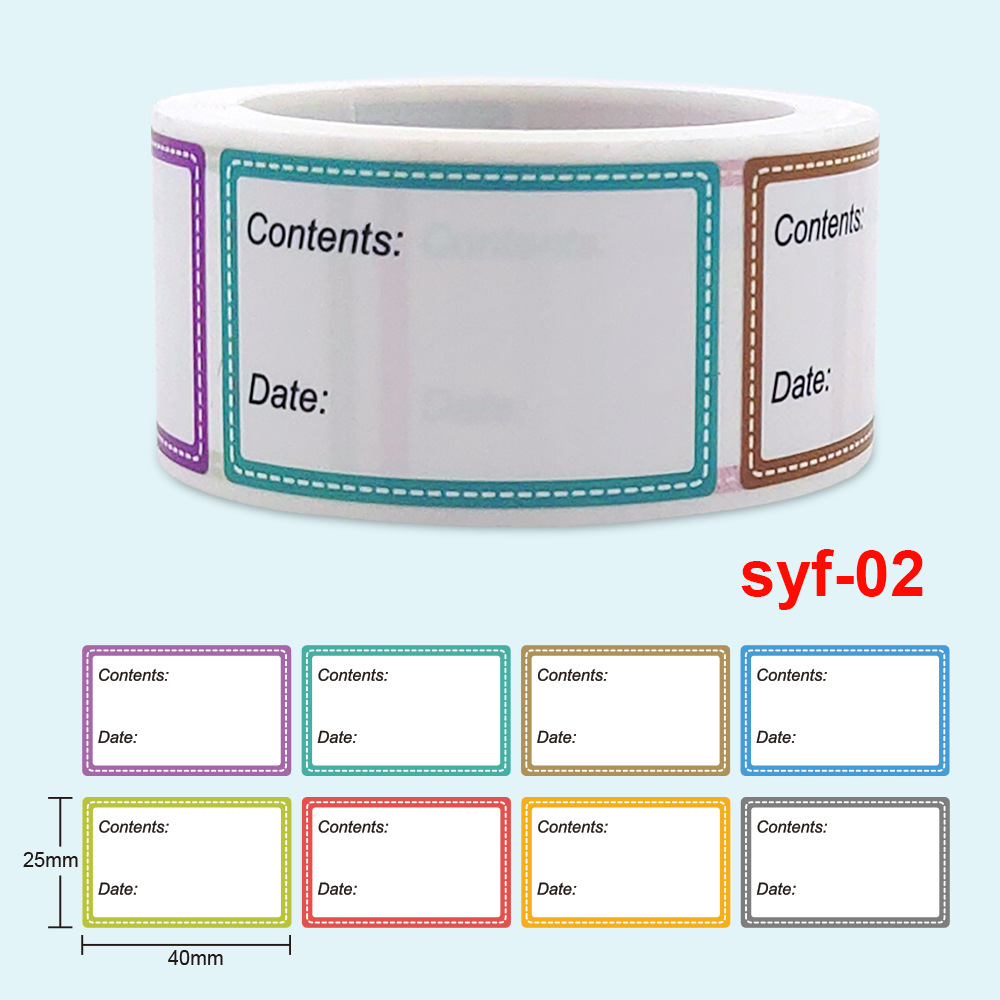 Penyimpanan katalog tanggal am - Food Storage Label ulasan dan harga