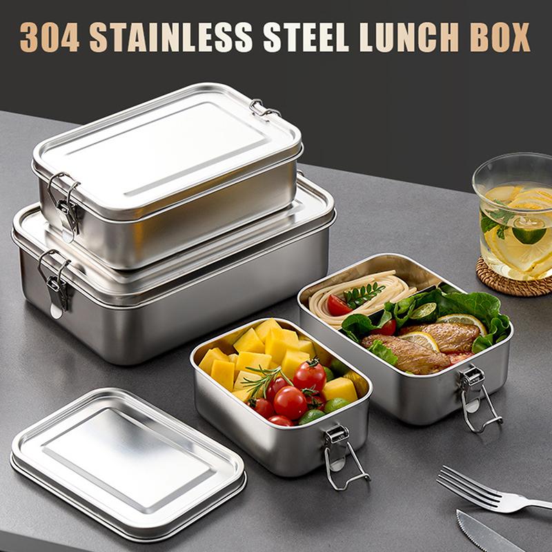 Kotak Makan Siang Stainless St - Food Storage Lock Box ulasan dan harga