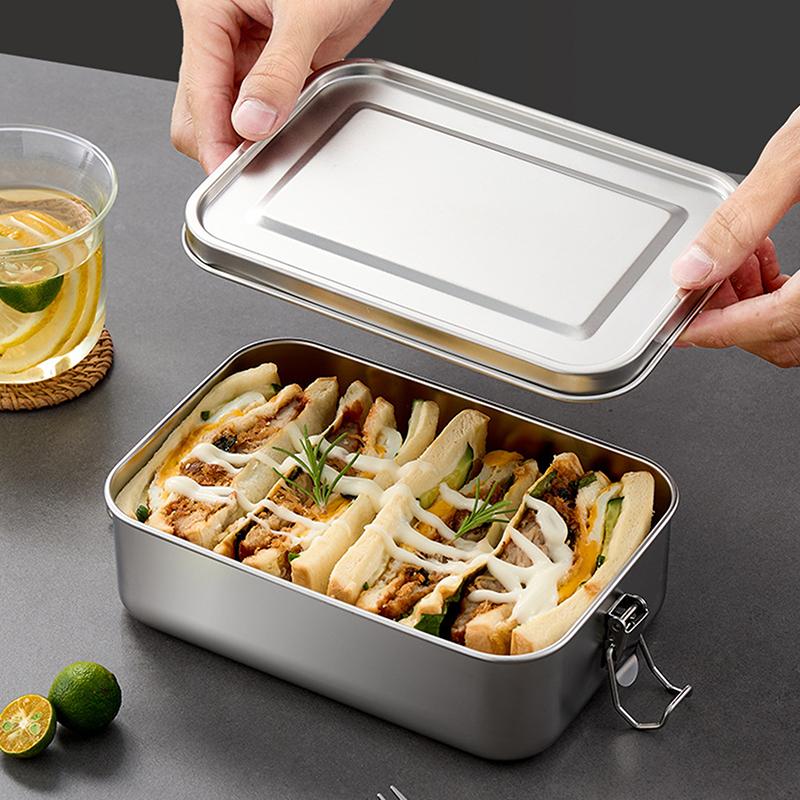 Kotak Makan Siang Stainless St - Food Storage Lock Box ulasan dan harga