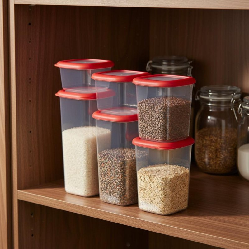 Set Wadah Penyimpanan Makanan  - Food Storage Design ulasan dan harga
