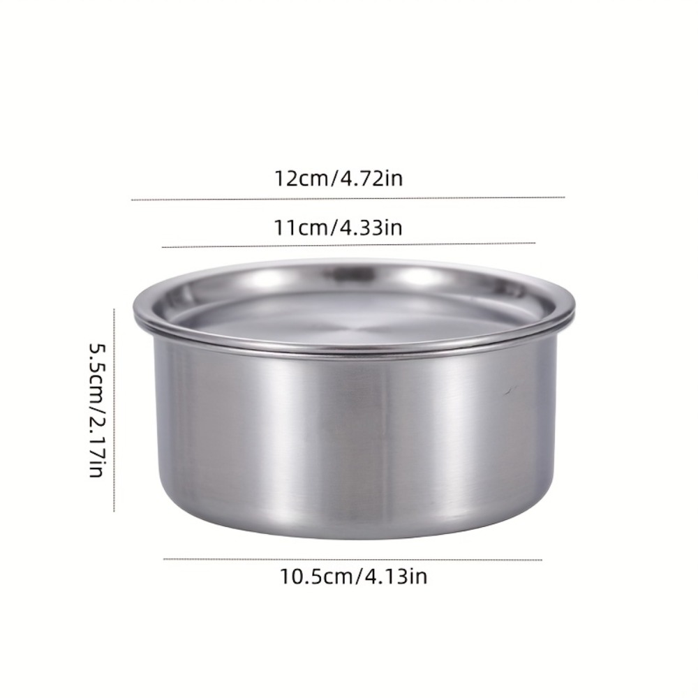 Mangkuk Ramekin Stainless Stee - Food Storage Containers With Lids ulasan dan harga