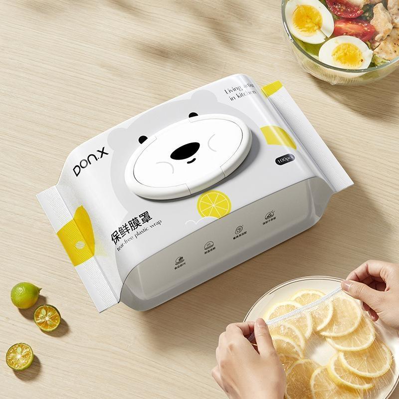 【BA】100 Buah Penutup Makanan E - Food Storage Without Plastic ulasan dan harga