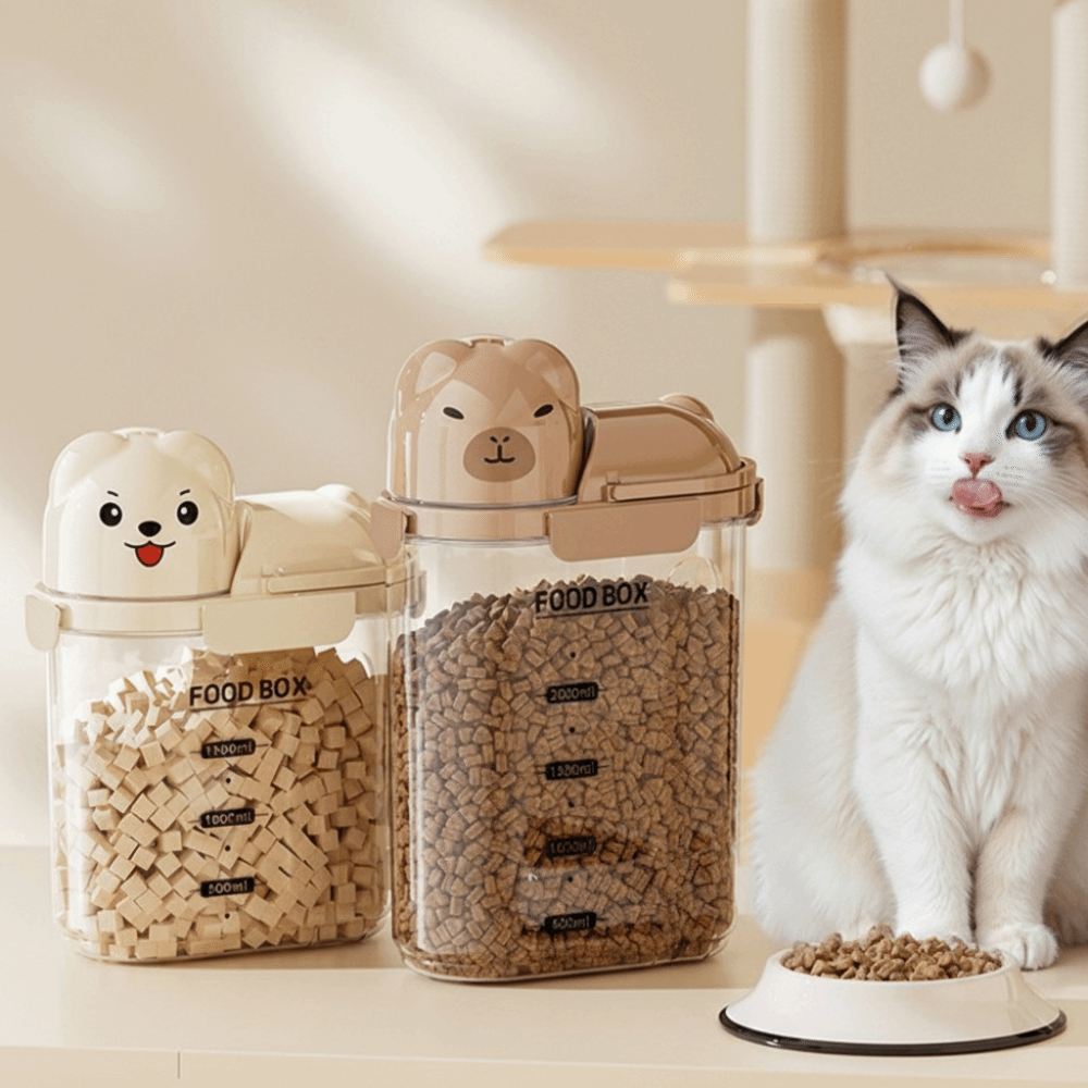 Kotak Penyimpanan Makanan Anji - Food Storage For Dog ulasan dan harga