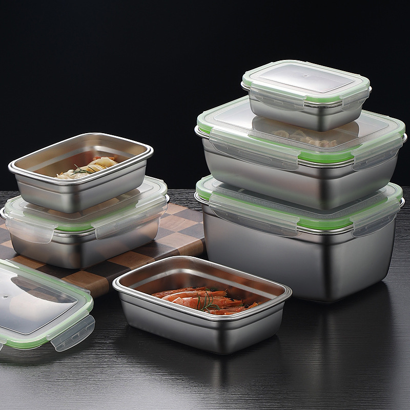 Set Kotak Makan Siang Stainles - Food Storage Containers With Lids ulasan dan harga