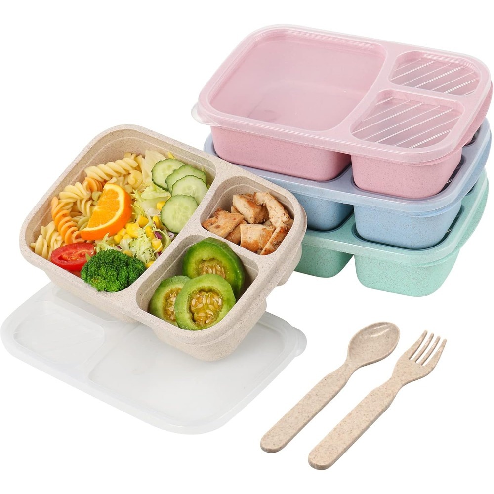 1 Kotak Bento Kotak Makan Sian - Food Storage Safe ulasan dan harga