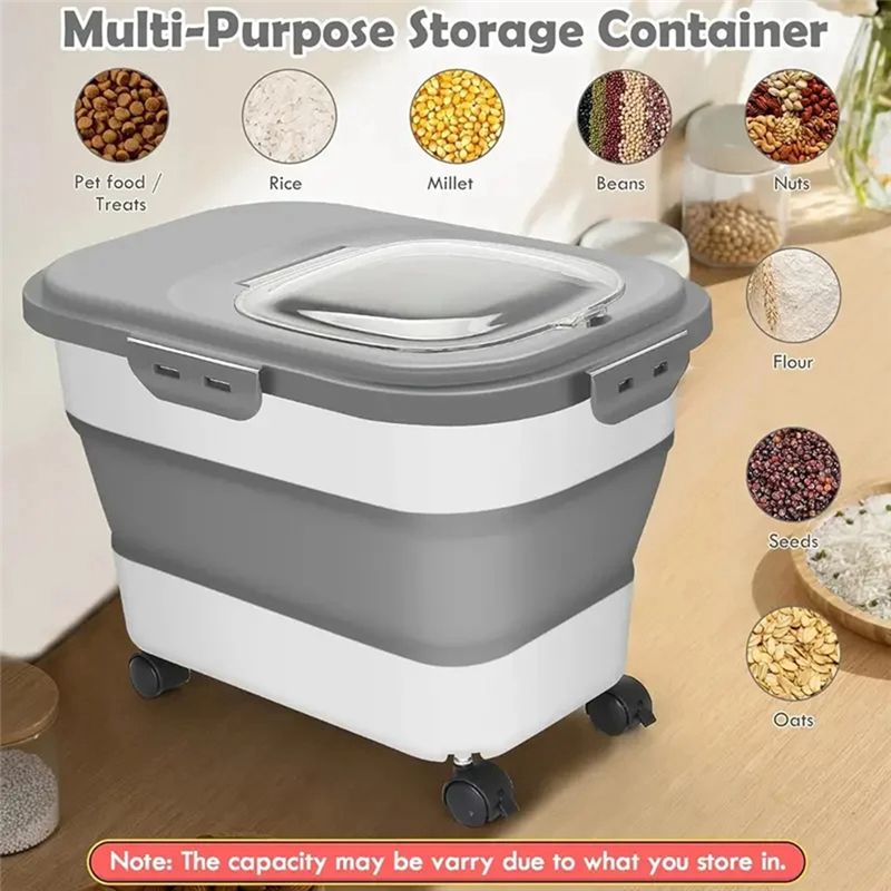 HLZS-Wadah Penyimpanan Makanan - Food Storage For Dog ulasan dan harga
