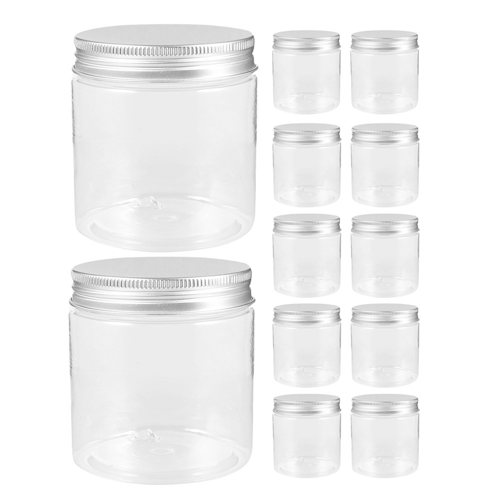 20 buah wadah kaca bening untu - Food Storage Plastic Containers With Lids ulasan dan harga