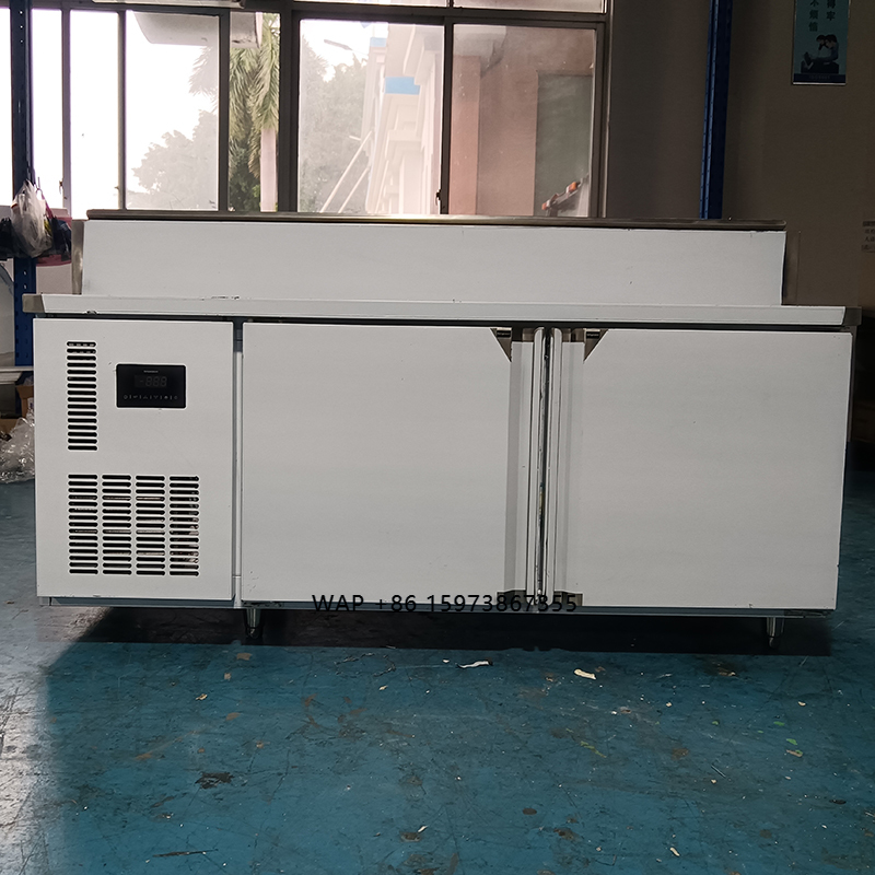 Kulkas Meja Persiapan Pizza 2  - Food Storage Refrigerator ulasan dan harga