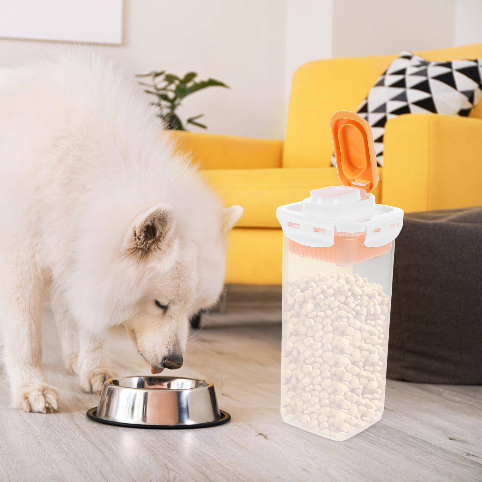 Wadah Makanan Anjing Kedap Uda - Food Storage For Dog ulasan dan harga