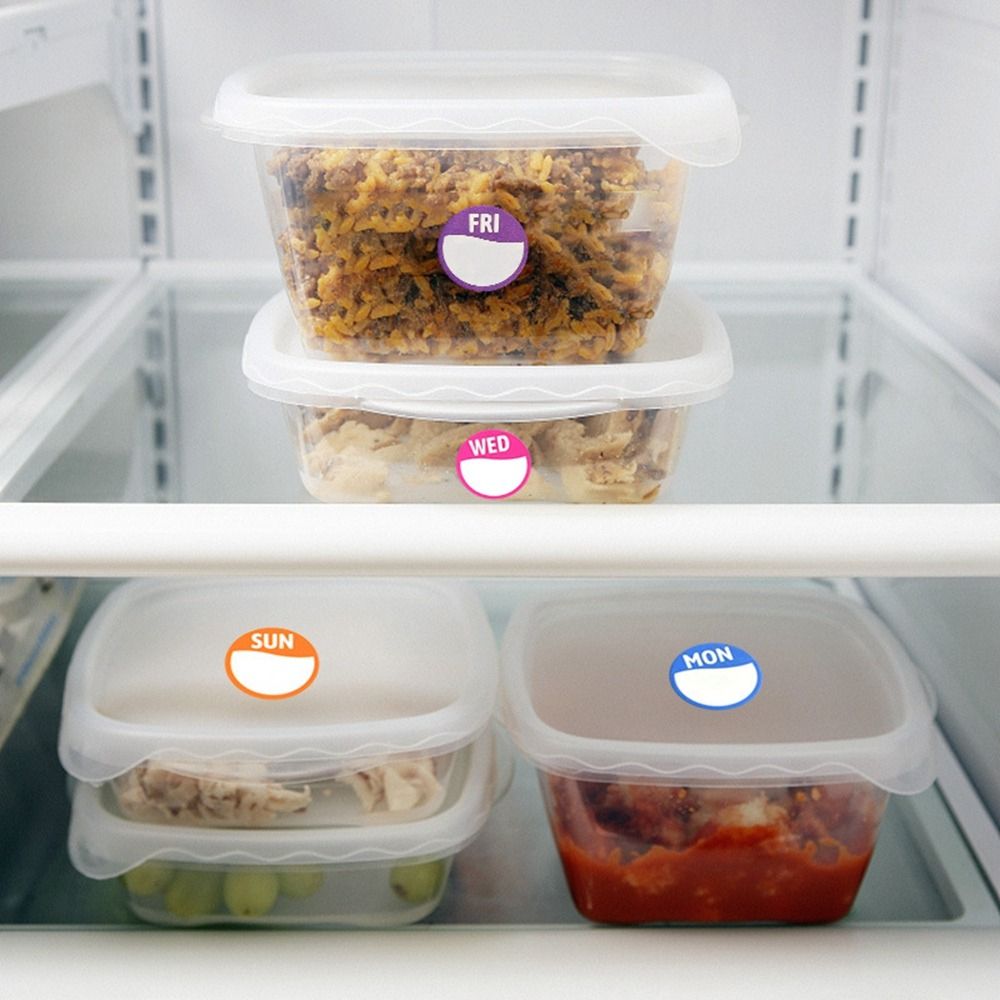 Stiker Mingguan Kertas Baru 50 - Food Storage Label ulasan dan harga
